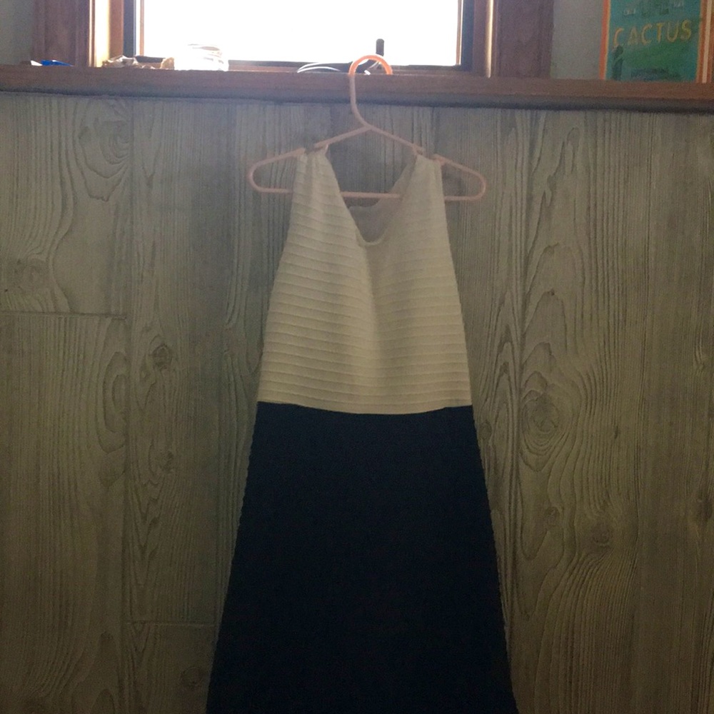 Black and white dress